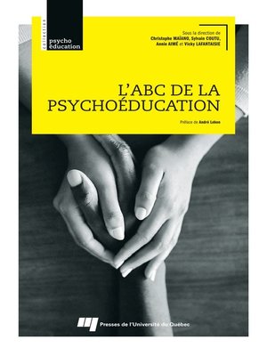 cover image of L'ABC de la psychoéducation